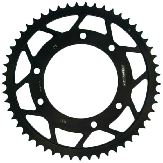 SUPERSPROX Steel Derbi 420x53 RFE1132X53BLK Rear Sprocket