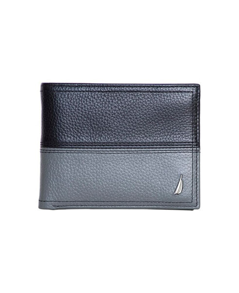 Кошелек Nautica Leather Bifold