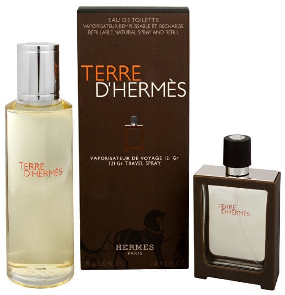 Terre D´ Hermes - EDT 30 ml (refillable) + EDT 125 ml (refill)