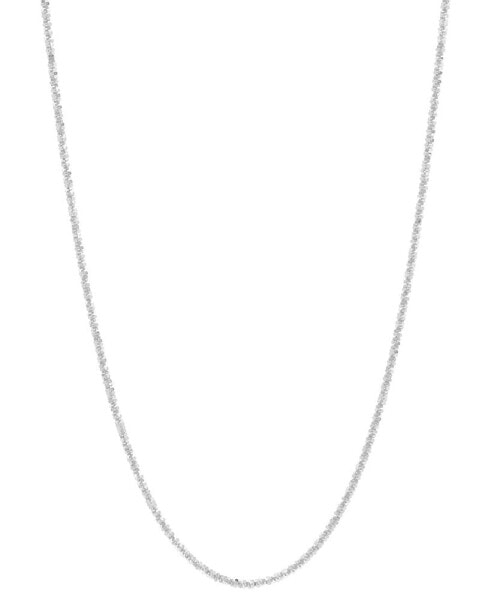 Crisscross Link 18" Chain Necklace in 14k Gold