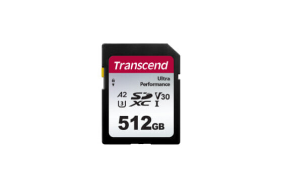 Transcend SDXC 340S - 512 GB - SDXC - UHS-I - 160 MB/s - 90 MB/s - Class 3 (U3)
