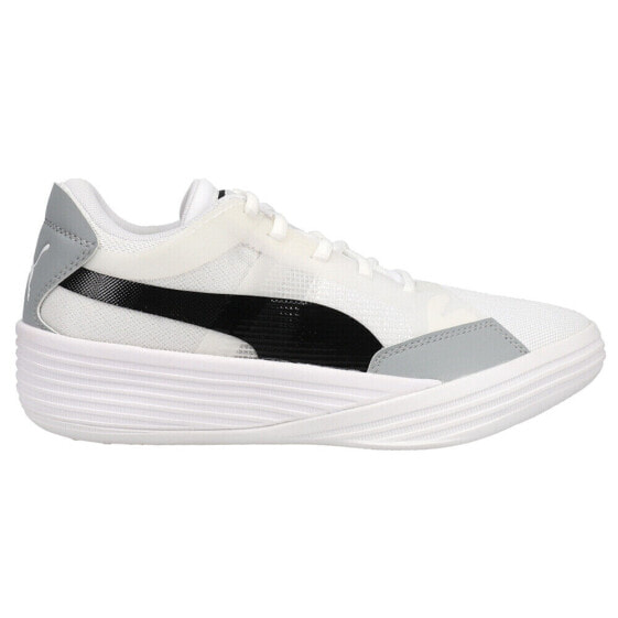 Puma Clyde AllPro Team Basketball Mens White Sneakers Athletic Shoes 195509-02