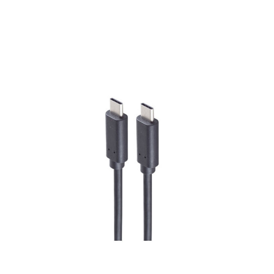 ShiverPeaks BS13-48025 - 1 m - USB C - USB C - 20000 Mbit/s - Black