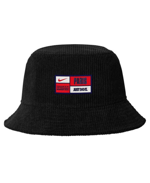 Men's Black Paris Saint-Germain Corduroy Bucket Hat