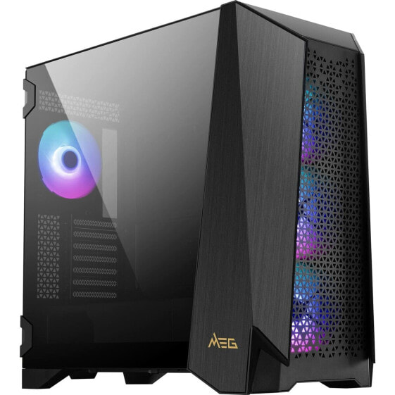 ATX Semi-tower Box MSI 306-7G15R21-W57 Black Multicolour