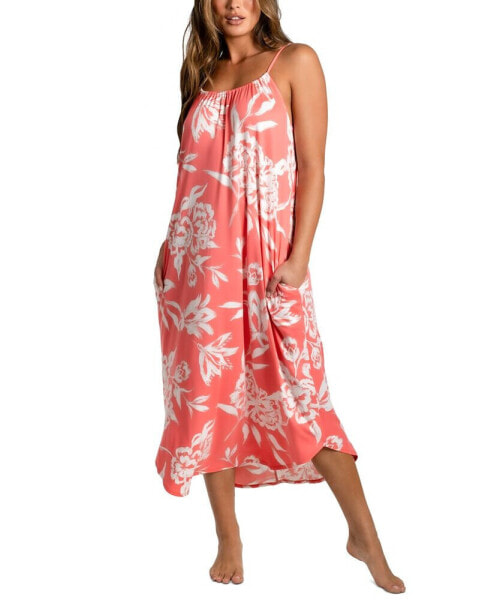Women's Printed Maxi Nightgown