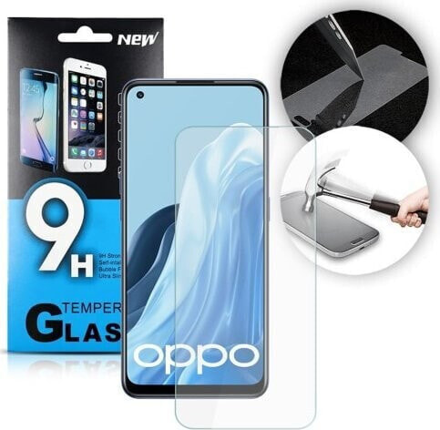 OEM Szkło hartowane Tempered Glass - do OPPO A56s / A57 4G / A57s / A57e / A58 / A58x / A77 / A78 5G