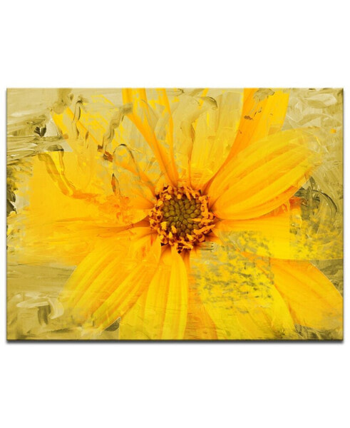 'Painted Petals XXXVI' Canvas Wall Decor