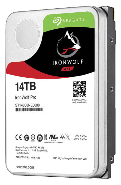 Seagate IronWolf Pro 3.5" 14000 GB Serial ATA III ST14000NE0008