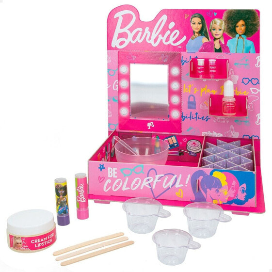 Kit to create Makeup Barbie Studio Color Change Губная помада 15 Предметы