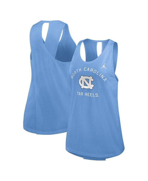 Women's Carolina Blue North Carolina Tar Heels Primetime Open Back Tank Top