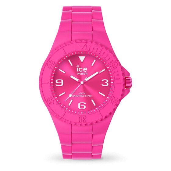 Ice-Watch Unisex Armbanduhr ICE generation - Flashy pink 40 mm Armband Silikon 019163