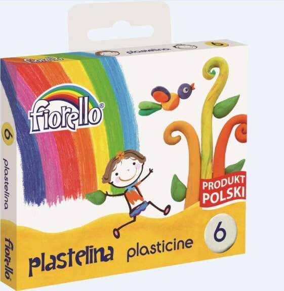 Fiorello Plastelina 6 kolorów