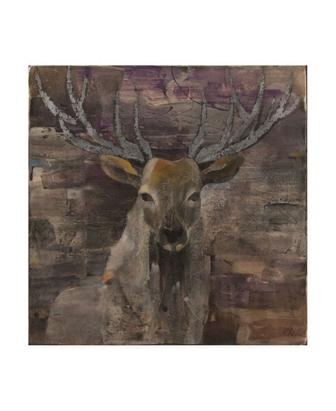 Albena Hristova The Leader Deer Canvas Art - 19.5" x 26"