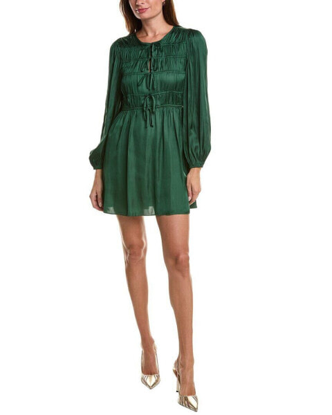 Maje Gathered Mini Dress Women's