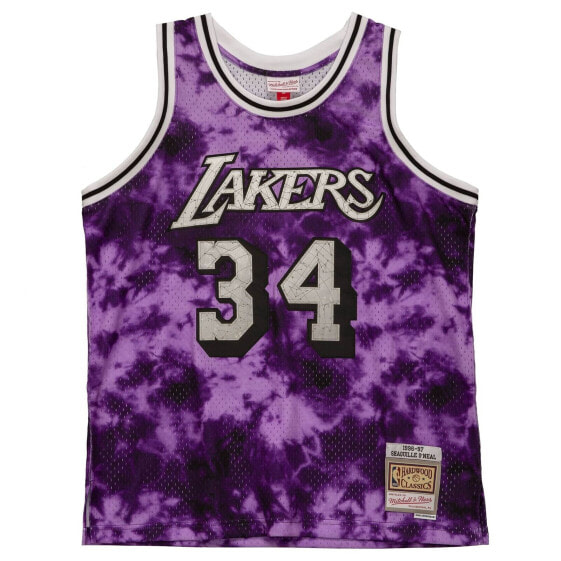 Mens Mitchell & Ness NBA GALAXY SWINGMAN JERSEY - LA LAKERS '96 SHAQUILLE O'NEAL