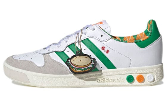Кеды adidas Originals G.S. мужские бело-зеленые