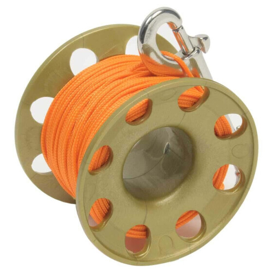 BEST DIVERS Tech Reel F31 Orange Line 1.5 mm Spool