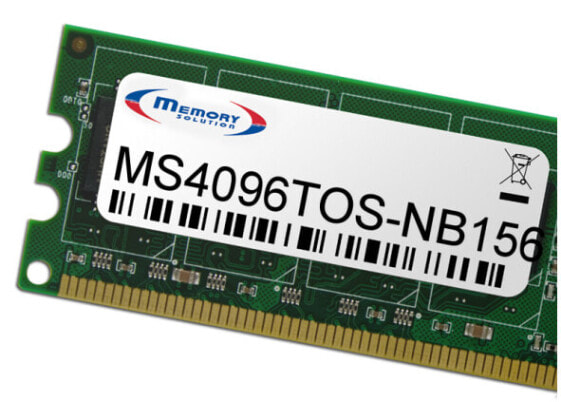 Memorysolution Memory Solution MS4096TOS-NB156 - 4 GB