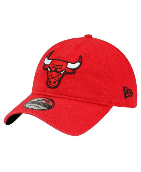 Men's Red Chicago Bulls Team 2.0 9TWENTY Adjustable Hat