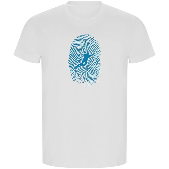 KRUSKIS Diver Fingerprint ECO short sleeve T-shirt