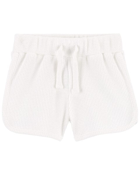 Baby Pull-On Waffle Knit Shorts NB