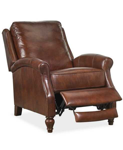 Leeah Leather Pushback Recliner