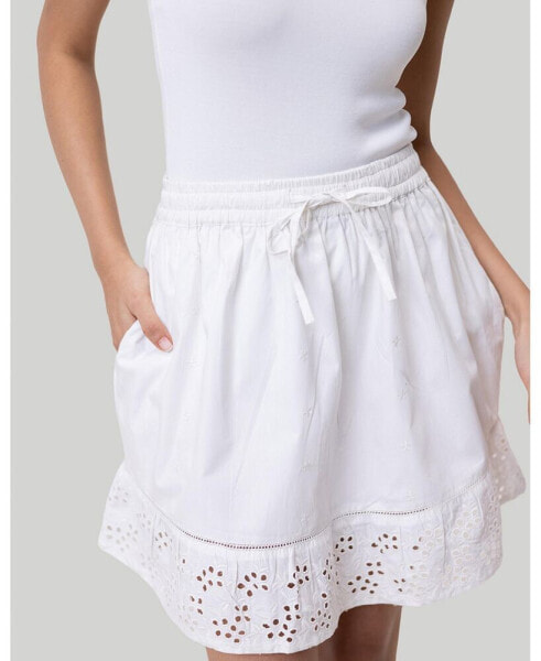 Women's Drawstring Short Skirt