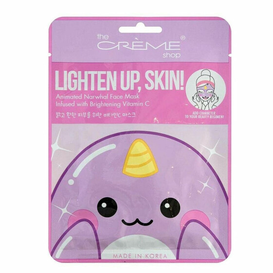 Маска для лица осветляющая The Creme Shop Lighten Up, Skin! Narwhal 25 г