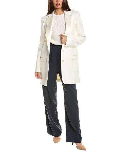 Michael Kors Collection Boyfriend Tuxedo Jacket Women's