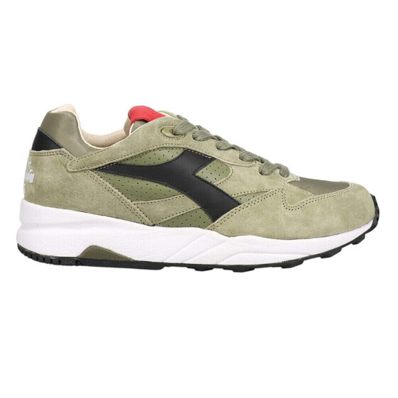 Diadora Eclipse Italia Lace Up Mens Green Sneakers Casual Shoes 177154-70431