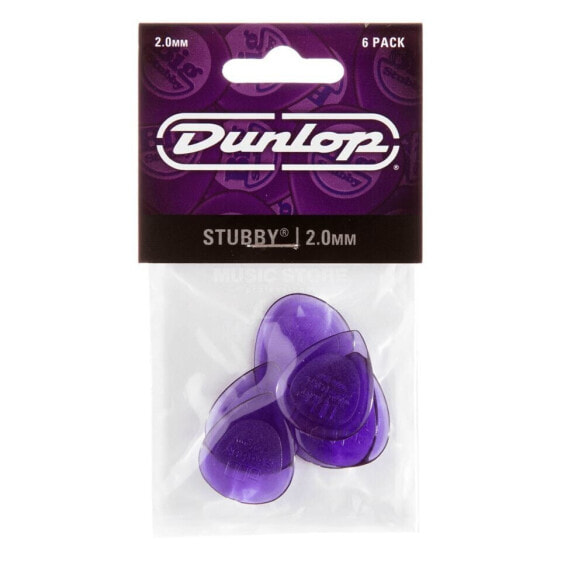 Dunlop 474P200 Stubby Jazz Picks 2,00 mm