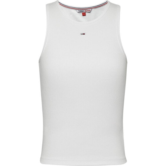 TOMMY JEANS Essential Rib sleeveless T-shirt