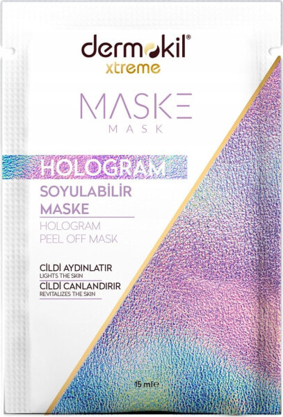 DERMOKIL_Peel Off Mask maska rozświetlająca do twarzy Hologram 15ml