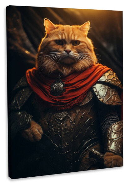 Leinwandbild Cat Warrior