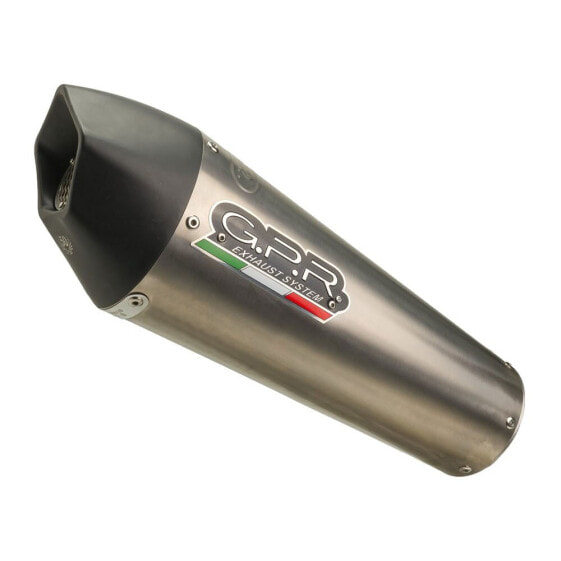 GPR EXHAUST SYSTEMS GP Evo4 Titanium Slip On S 1000 XR 18-19 Euro 4 Homologated Muffler