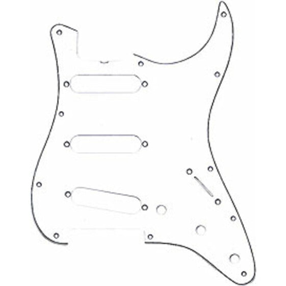 Fender Pickguard Strat 62 Vintage White 3-Ply