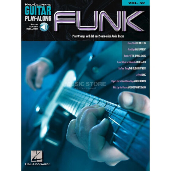 Hal Leonard Guitar Play-Along Volume 52: Funk