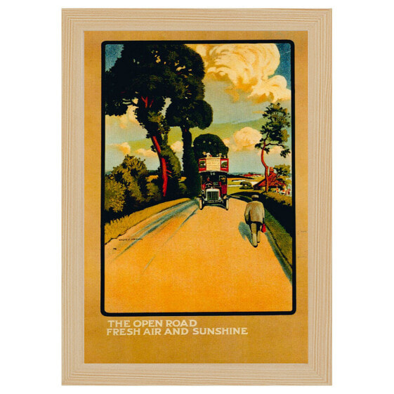 Bilderrahmen Poster 1914 Open Road