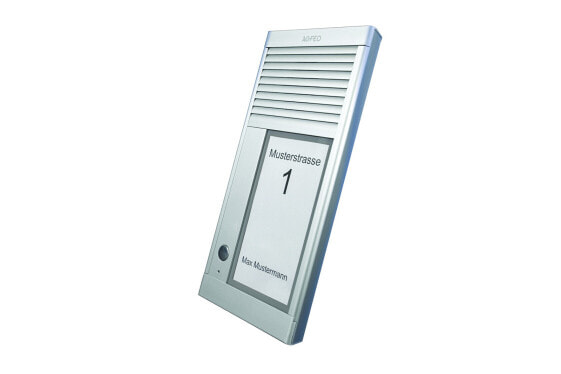 AGFEO DoorSpeak 1 - Wired - IP33 - Aluminum - Aluminum - Wall - 115 mm