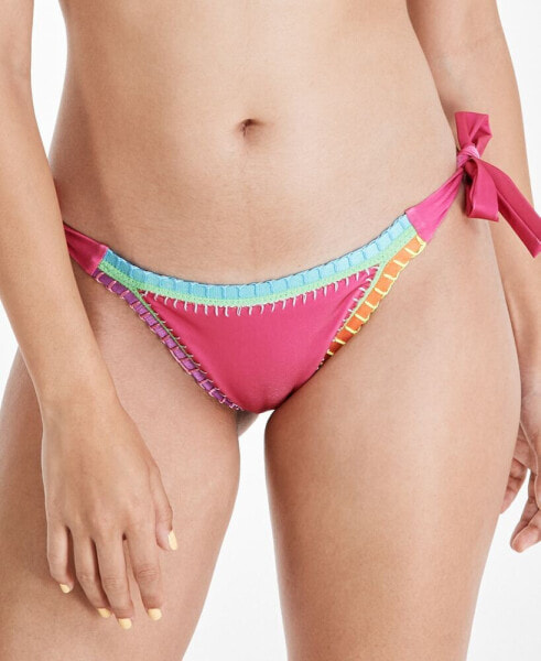 Crochet-Trim Bikini Bottoms, Created for Macy's