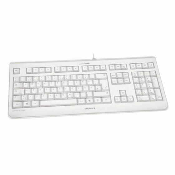 Клавиатура Cherry JK-1068ES-0 Белый Серый Испанская Qwerty