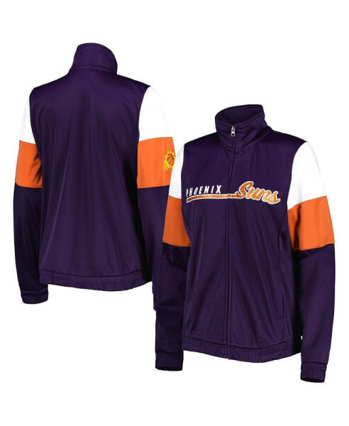 Women's Purple Phoenix Suns Change Up Full-Zip Track Jacket
