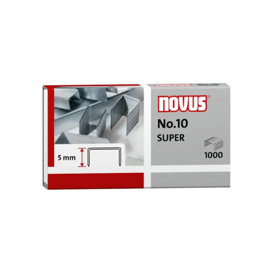 NOVUS Nº 10 Super Staples 1000 Units