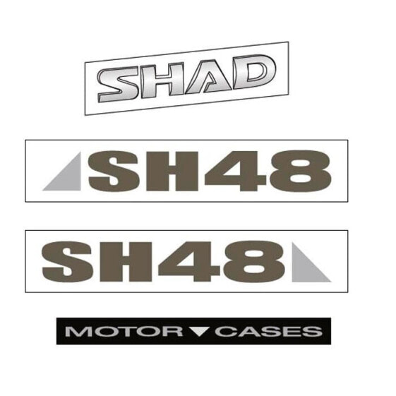 SHAD SH48 Stickers