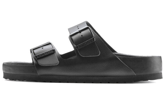 Birkenstock Arizona 皮革 休闲舒适百搭 时尚凉拖 男女同款 黑色 / Кроссовки Birkenstock Arizona 1022431