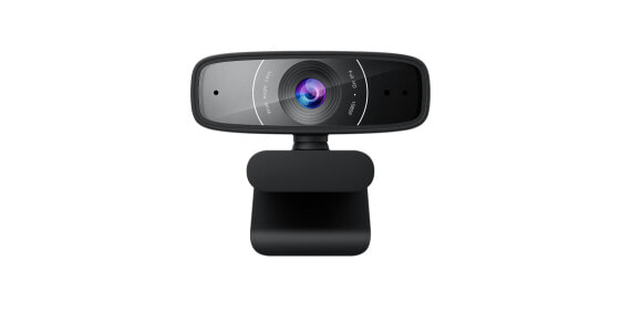 ASUS Webcam C3 - 1920 x 1080 pixels - 30 fps - USB 2.0 - Black - Clip