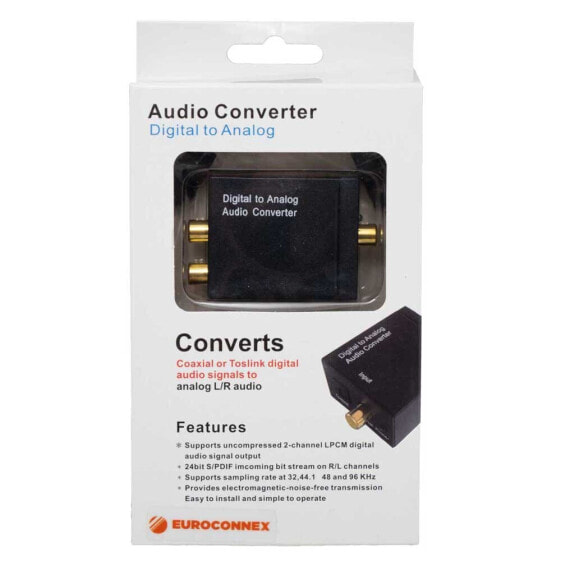 EUROCONNEX 0324E Analog To Digital Audio Converter