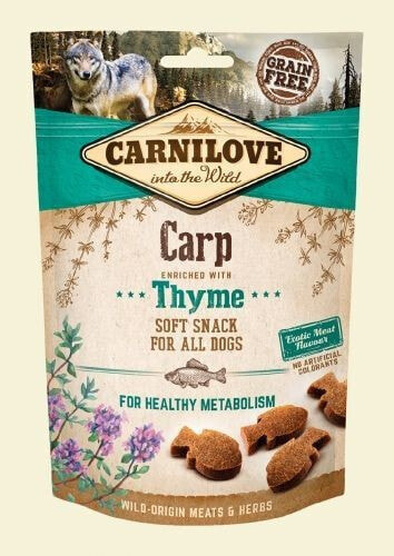 Carnilove Przysmak Dog Snack Fresh Soft Carp+Thyme 200g