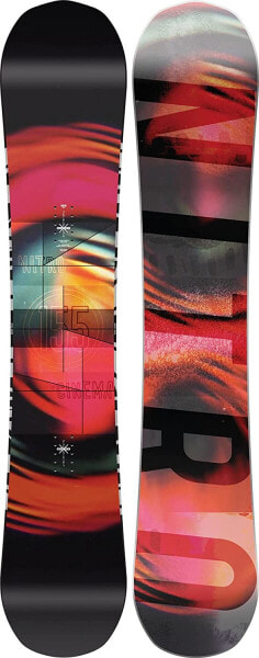 Nitro Snowboards Men's Cinema BRD' 21 Gullwing All Mountain Directional Twin Freestyle Board, Multi-Colour